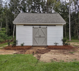 Outdoor shed by MCM Homes